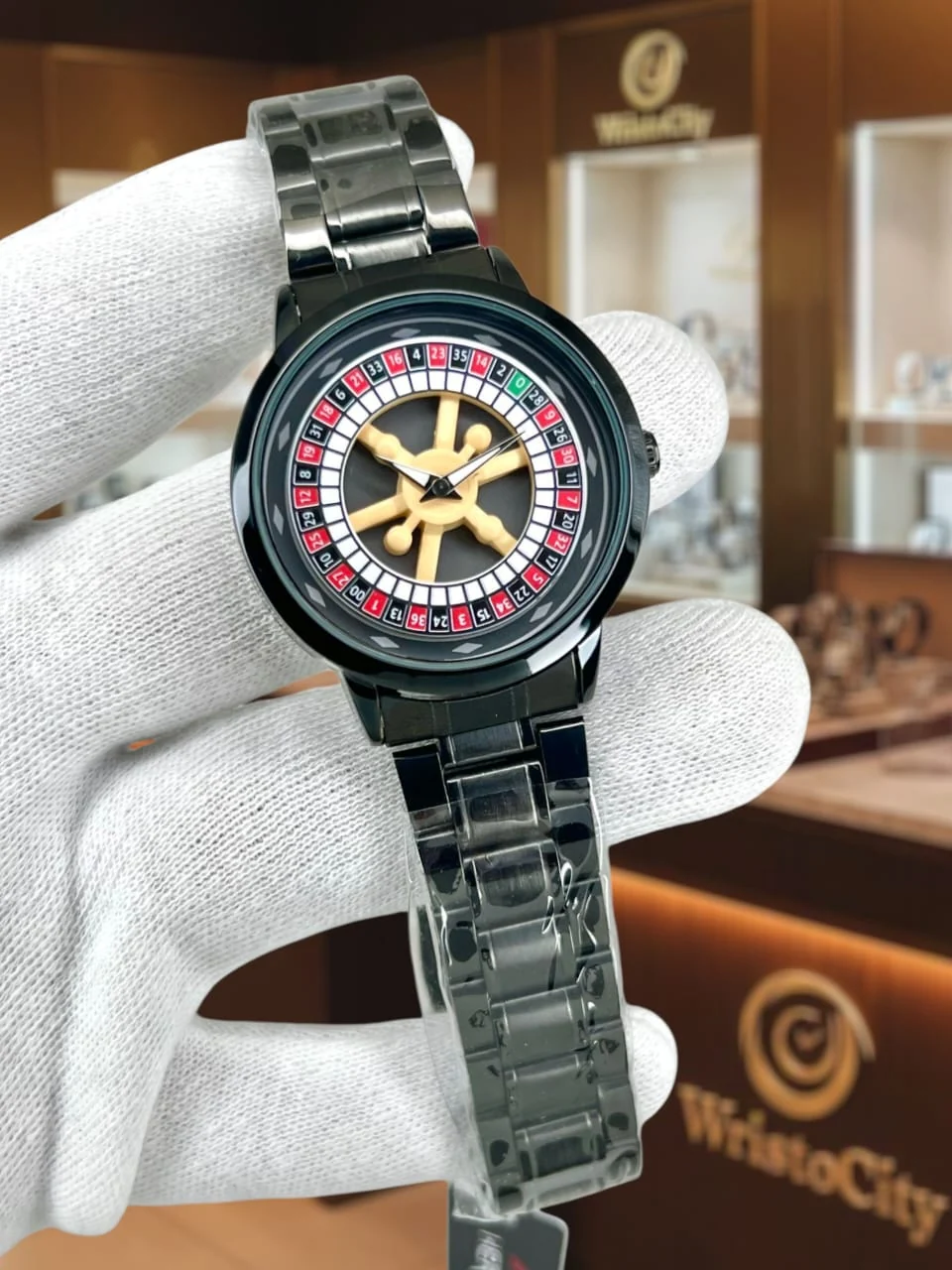 Roulette Wheel Watch – Casino Edition