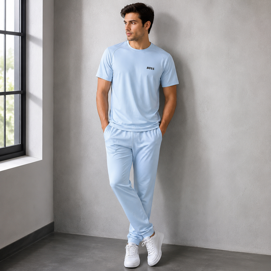 BOSS Light Blue Track Suit