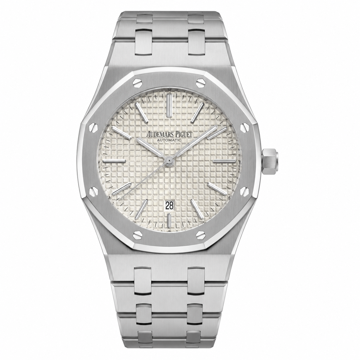 Wearik Royal Automatic Watch – Silver Tapisserie Edition
