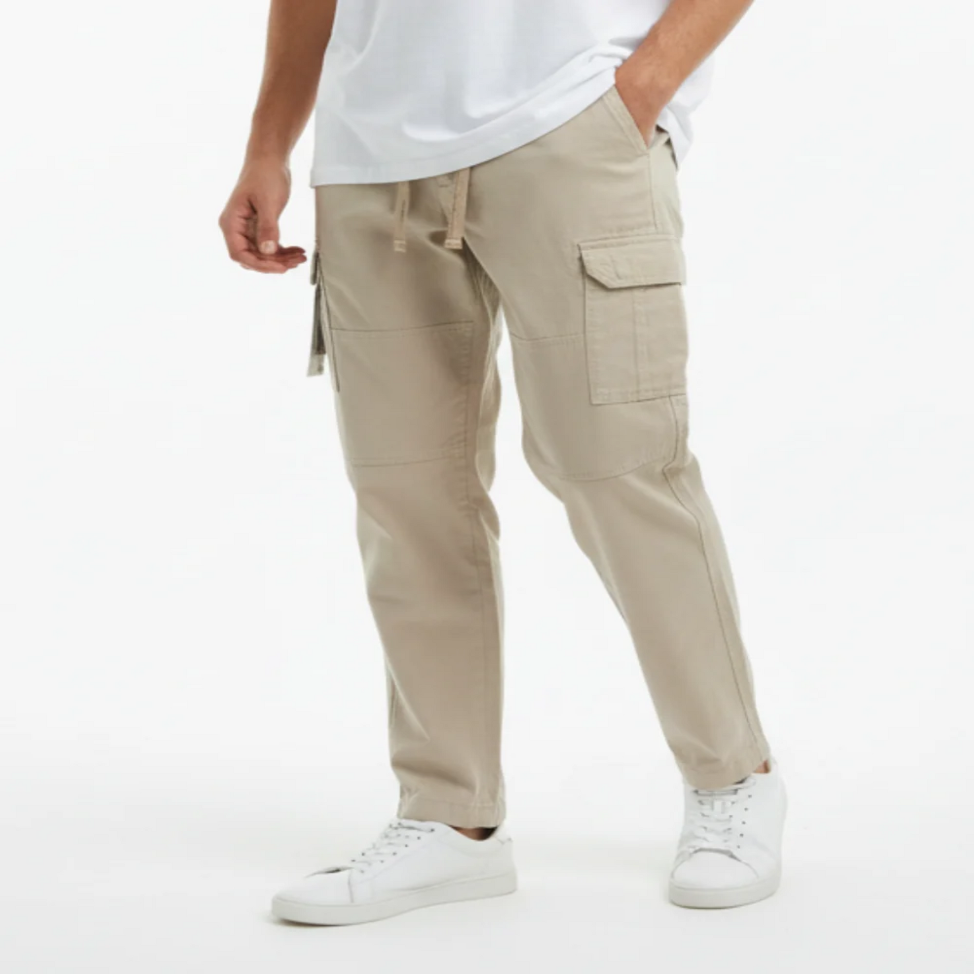 PRADA Beige Cargo Trouser